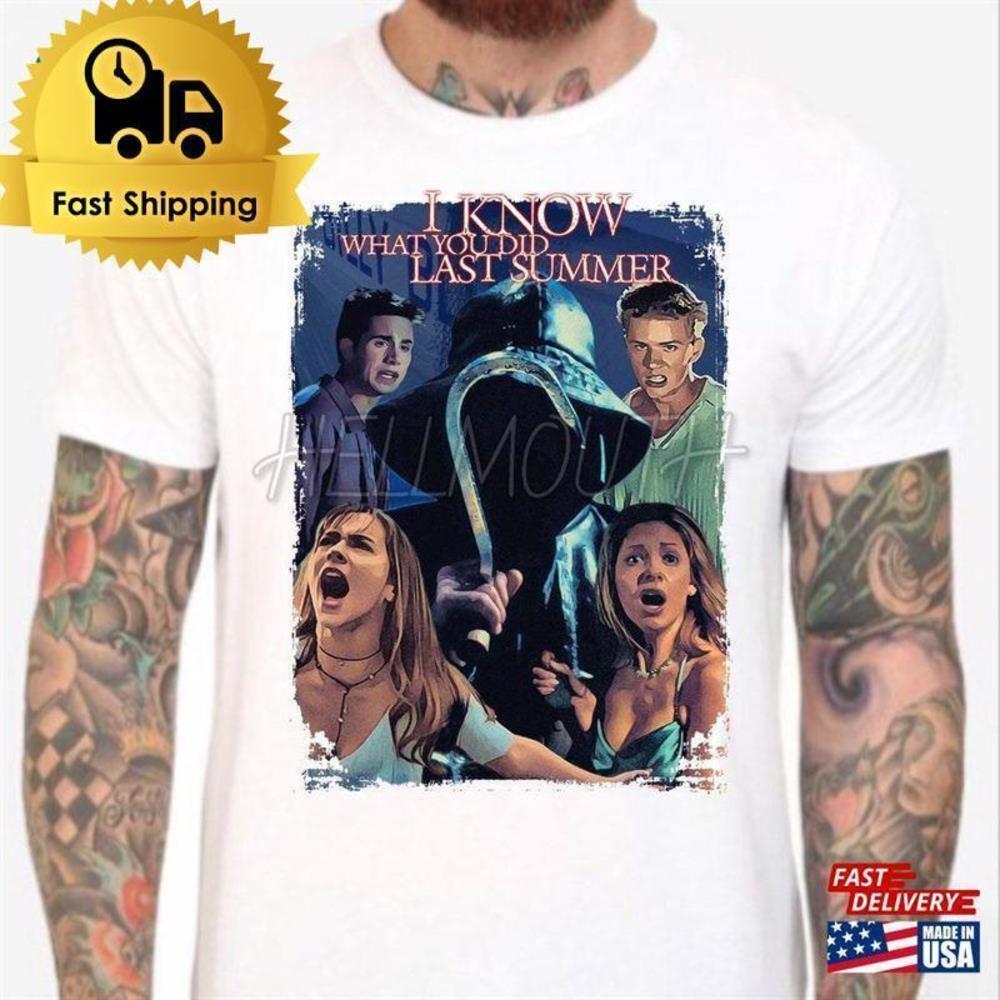 I Know What You Did Last Summer Horror Movie Graphic T-Shirt